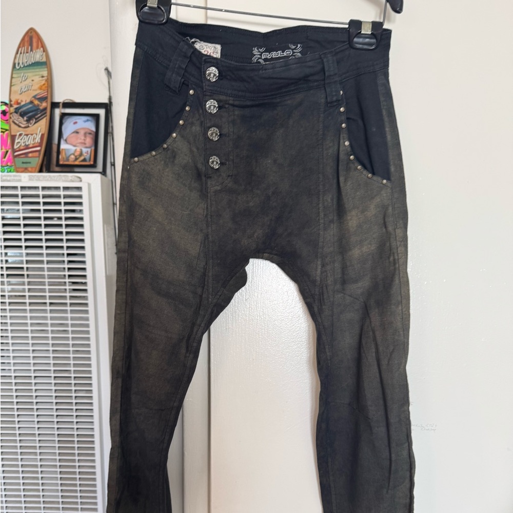 Stylish Black womens coschella party rave  Pants